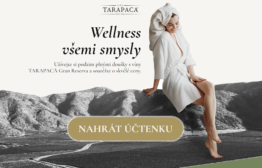 Vyhrajte s Tarapaca Gran Reserva pohádkový wellness pobyt