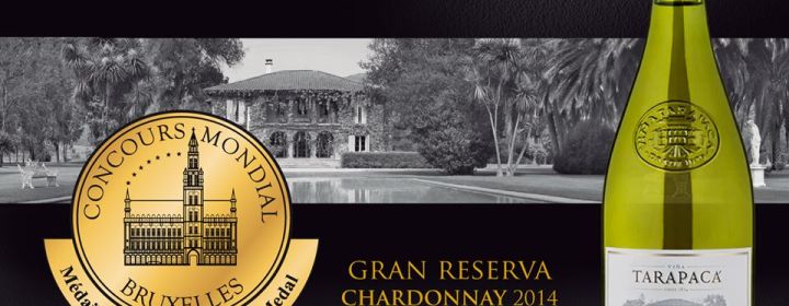 Další zlato pro Chardonnay Gran Reserva Viňa Tarapacá