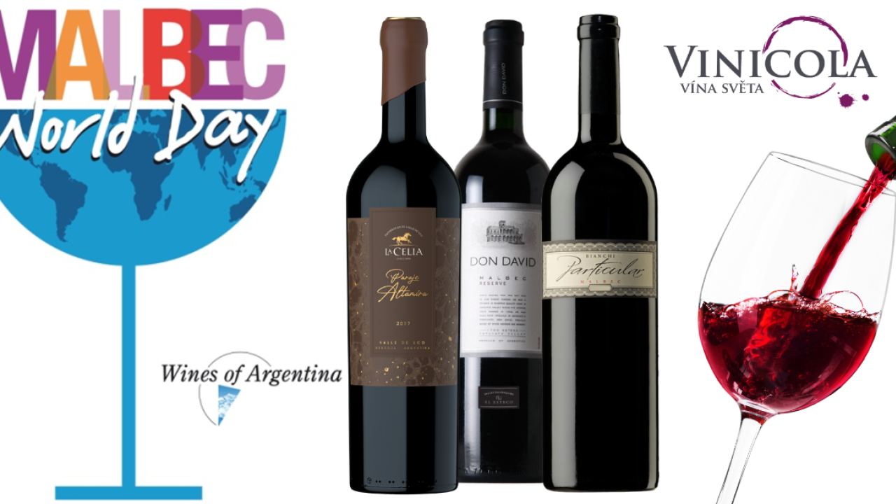 Malbec World Day - degustace argentinských vín Malbec